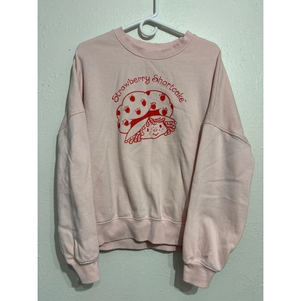 Strawberry Shortcake Sweatshirt XL Pink
